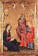 Simone Martini Christ Returning to his Parents Sweden oil painting artist